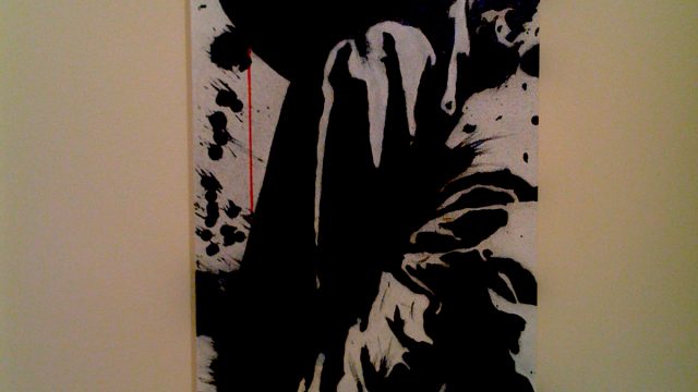 Her, a stencil work by Emanuele Renton Fortunati